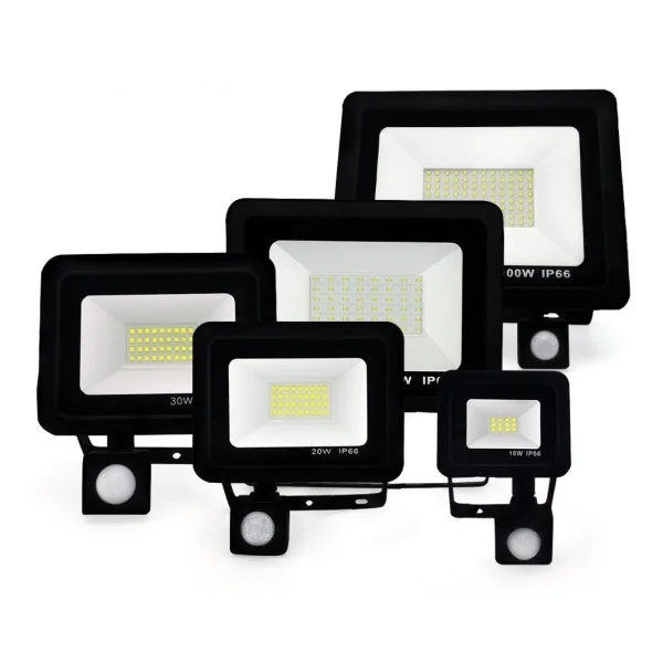 Reflector De Led Con Sensor Movimiento 20 W / Contacto Colon - Imagen 2