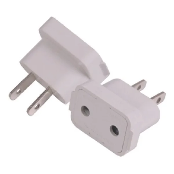 Adaptador 6a Americano Chato Contacto Electricidad Colon