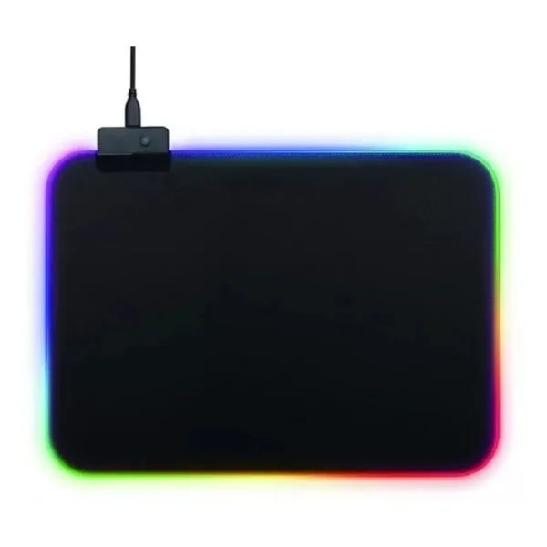 Mouse Pad Gamer Usb Jedel Mp-01 Luz Rgb 350 Mm X 25 Mm