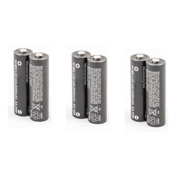 Pack Blister X 6 Pilas Aa Contacto Electricdad