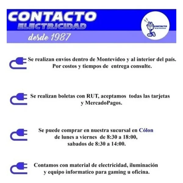 Estufa Eléctrica A Cuarzo Telesonic 800w Qh800d Contacto - Imagen 2