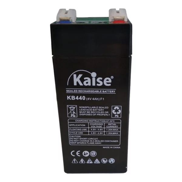 Batería 4v 4 Amp Auto / Luz Emergencia / Balanzas