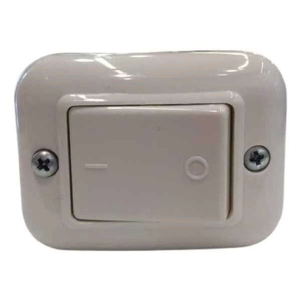 Llave Interruptor Bipolar Exterior Contacto Electricidad