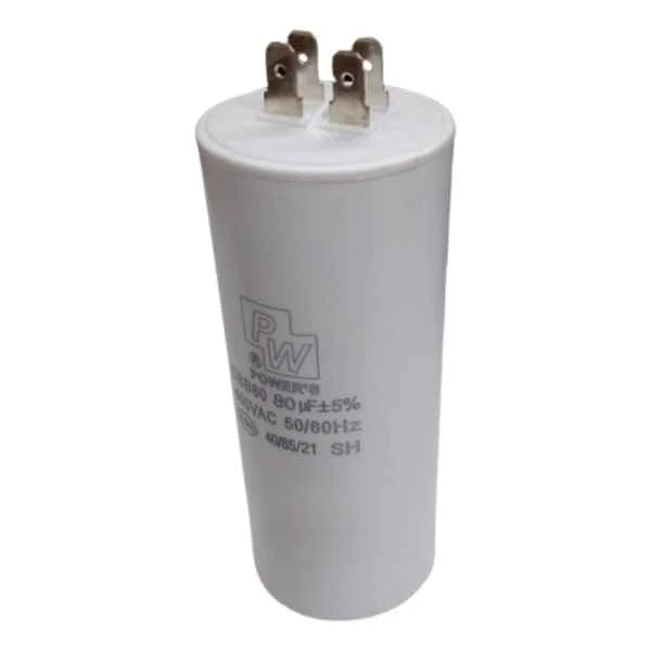 Capacitor Permanente 80uf Contacto Electricidad