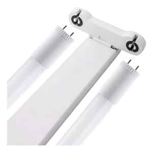 Artefacto Listón Doble + 2 Tubo De Luz Led 18w