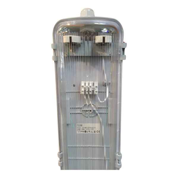Artefacto Estanco Para 2 Tubo De Led 60cm No Incluye Tubo