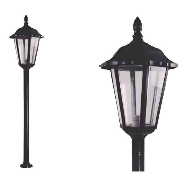 Farol Con Poste Fupesa (1.80 Metros) Contacto Electricidad