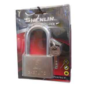 Candado De Seguridad Acero Con 3 Llaves 60mm Shenling