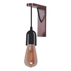 Aplique En Madera Retro Contacto Electricidad Colon