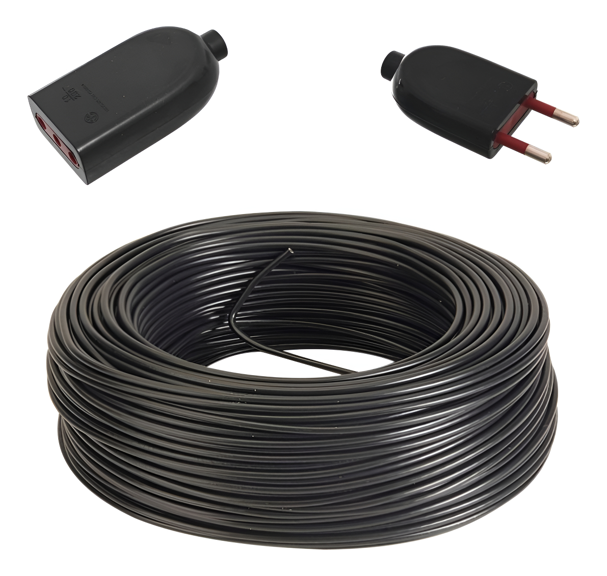 Alargue Armado 3 Mts Con Terminales Contacto Electricidad