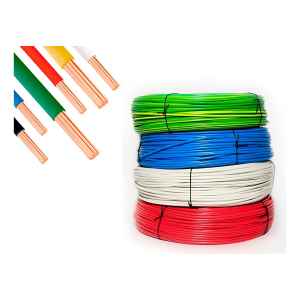 Cable Multifilar 2 Mm Rollo 100 Metros ( Tierra O Común )