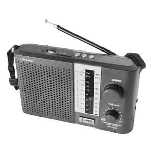 Radio Recargable Am/fm/sw Con Reproductor Mp3 Bluetooth