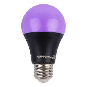 Lámpara Led Luz Negra Fiesta Flúor Uv 9w Contacto Colon