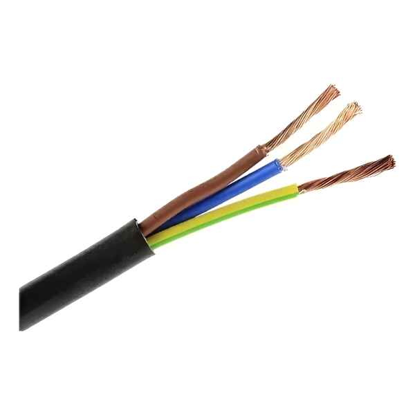 Goma 3x1 Mm 50 Metros Color Negro Contacto Electricidad