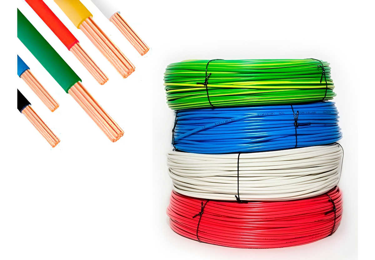 Rollo D Cable 1mm X 100m Antiflama Multifilar Varios Colores