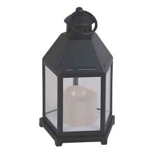 Farol Con Vela Led Luz Cálida 3000k Contacto