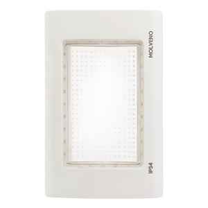 Plaqueta Atenea De Embutir Con Membrana Ip54 3 Modulos