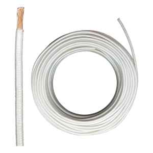 15 Mts Cable Multifilar De Fibra Alta Temperatura 2,5mm