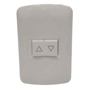 Plaqueta Con Interruptor De Cortina Atenea