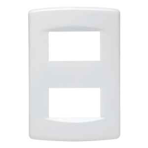 Plaqueta Sica Con Soporte + Bastidor 2 Modulos Separados