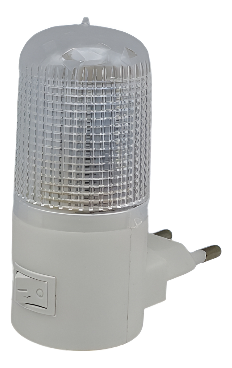 Luz Nocturna Led Lámpara De Enchufe Con Interruptor