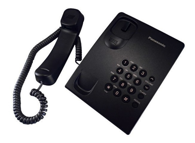 Teléfono Panasonic De Mesa Kx-ts500 Fijo - Color Negro - Imagen 9