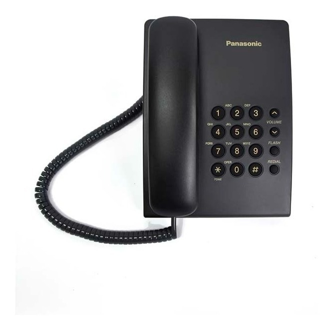 Teléfono Panasonic De Mesa Kx-ts500 Fijo - Color Negro - Imagen 8