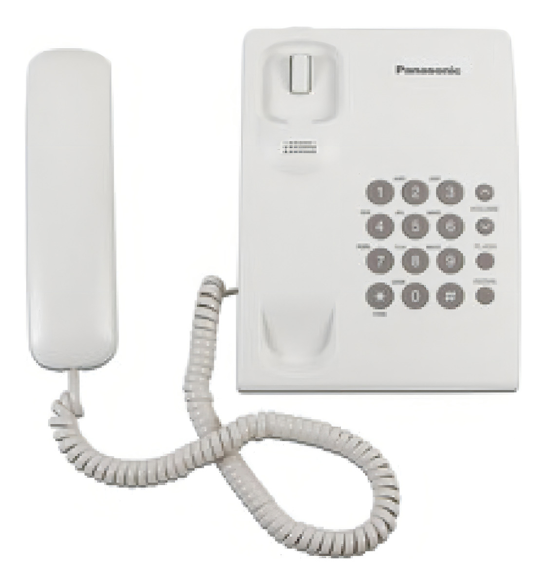 Teléfono Panasonic De Mesa Kx-ts500fxw Fijo - Color Blanco - Imagen 11