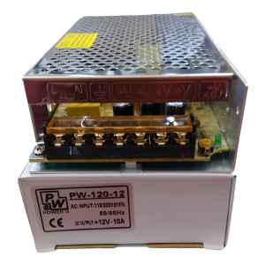 Fuente 12 V De Corriente Continua 10 Amp Con Bornera