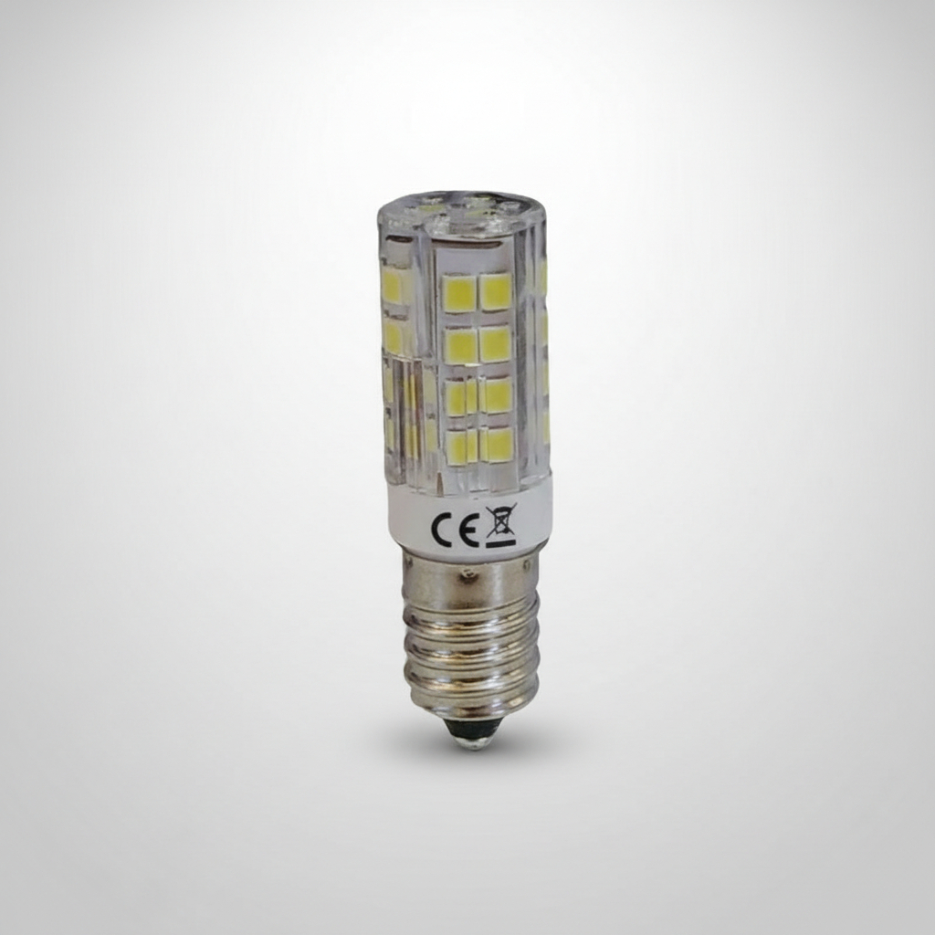 Lámpara Led E14 Luz Fría 4w Heladera, Maquina Coser - Imagen 3