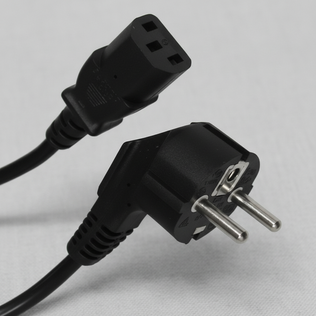 Cable Alimentación Para Computadora Toma Schuko X 1,5mt - Imagen 3