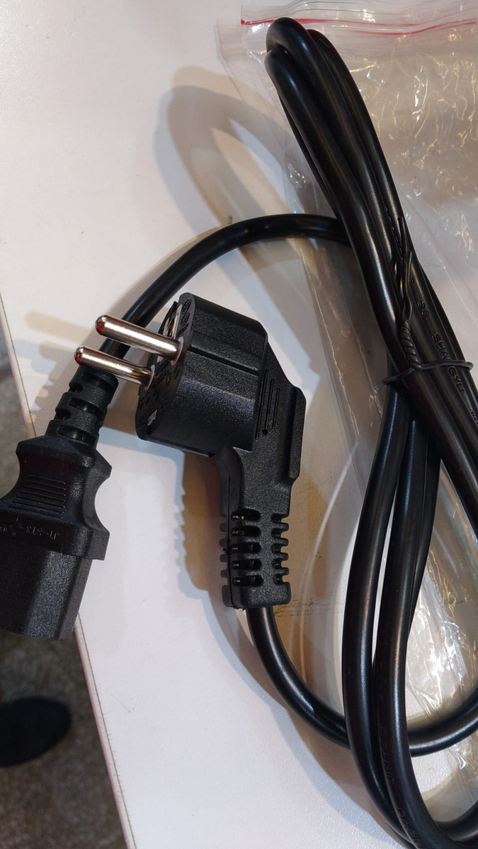Cable Alimentación Para Computadora Toma Schuko X 1,5mt - Imagen 2