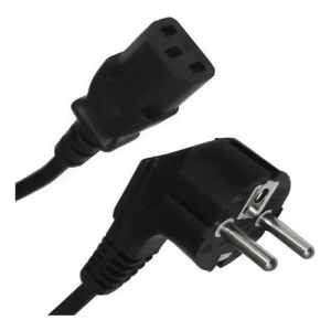 Cable Alimentación Para Computadora Toma Schuko X 1,5mt