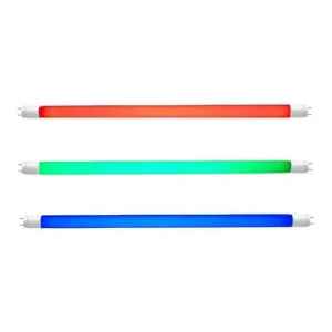 Tubo De Led Colores 1.20(18watts)contacto Electricidadocolon