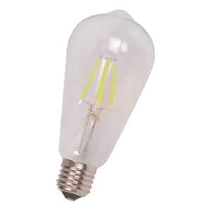 Lampara St64 Filamento Led E27 4w Color Verde