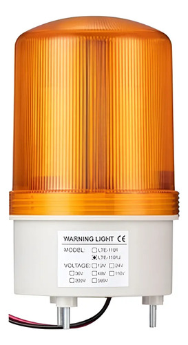 Baliza Led Salida Garage Sirena Intermitente 220v Contacto