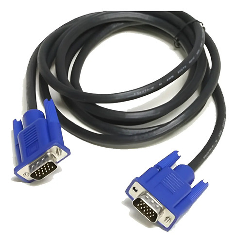 Cable Para Pc Vga X 3mts Contacto Electricidad