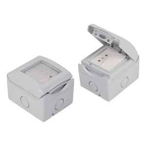 Toma Modular Con Interruptor Bipolar Estanco Ip 54 Mig