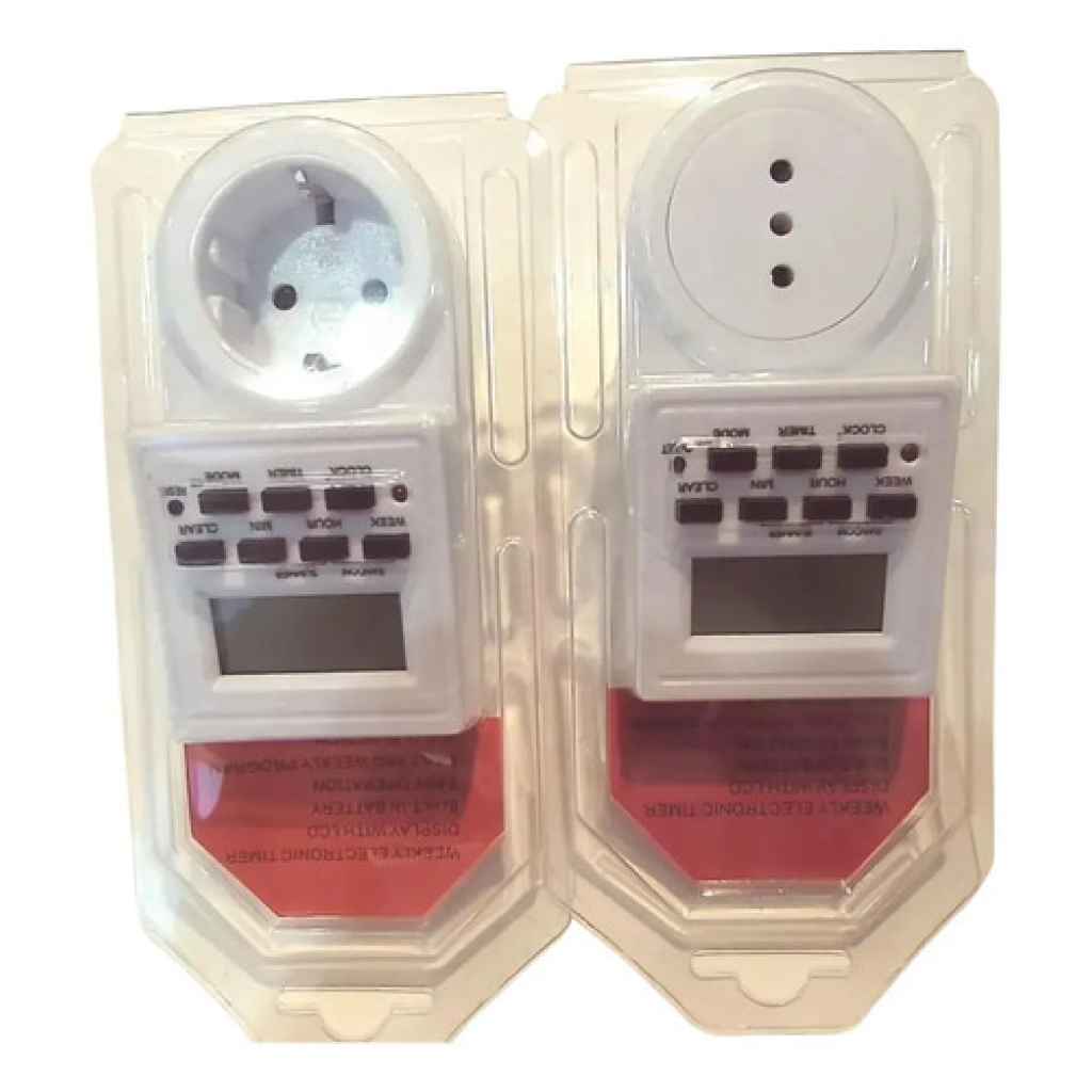 Timer Contac Timer Digital Modular O Schuko Contacto Electricidad Colon – Contacto ...