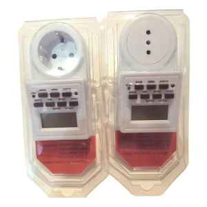 Timer Digital Modular O Schuko Contacto Electricidad Colon