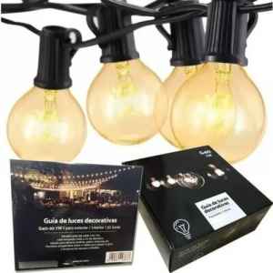 Guía De Luces Decorativas Para Int O Ext 25 Luces 7.62 M