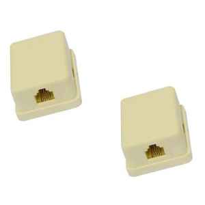 Toma Telefónico Simple Pack X 2 Contacto Electricidad