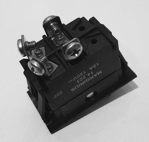 Tecla Bipolar On Off Margirius 15a 120/220v - Imagen 3