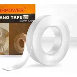 Cinta Doble Fax High Power Nano Tape 30mm X 5lt De Largo
