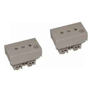 Modulo Toma 3 En Linea Pack Por 2 Unidades Richi