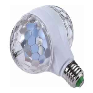 Lampara Doble Luces Discoteca Contacto Electricidad