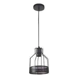 Colgante Jaula Con Tejido Diámetro 140 Mm E27 Beta