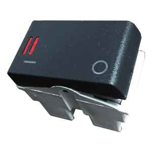 Modulo Llave Bipolar Conatel Linea Duomo Negro Contacto