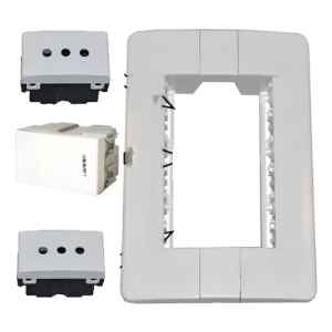 Plaqueta Completa 2 Tomas + 1 Unipolar Donna Kalop