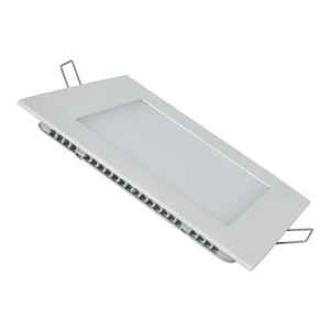 Spot Cuadrado Embutido De Led 12 Watts Contacto Electricidad